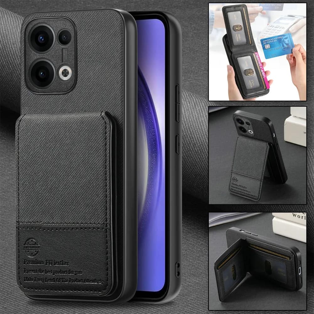 Custodia per carte a portafoglio in pelle RFID per niente CMF Phone 2 Pro 5G Cover posteriore per niente CMF Phone 2 Pro Custodia CMF Phone2 Pro Funda