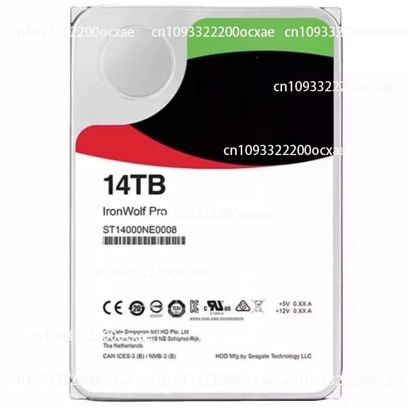 ST14000NE0008 Disco rigido meccanico con disco rigido NAS per archiviazione di rete 14TB Pro meccanico 14t