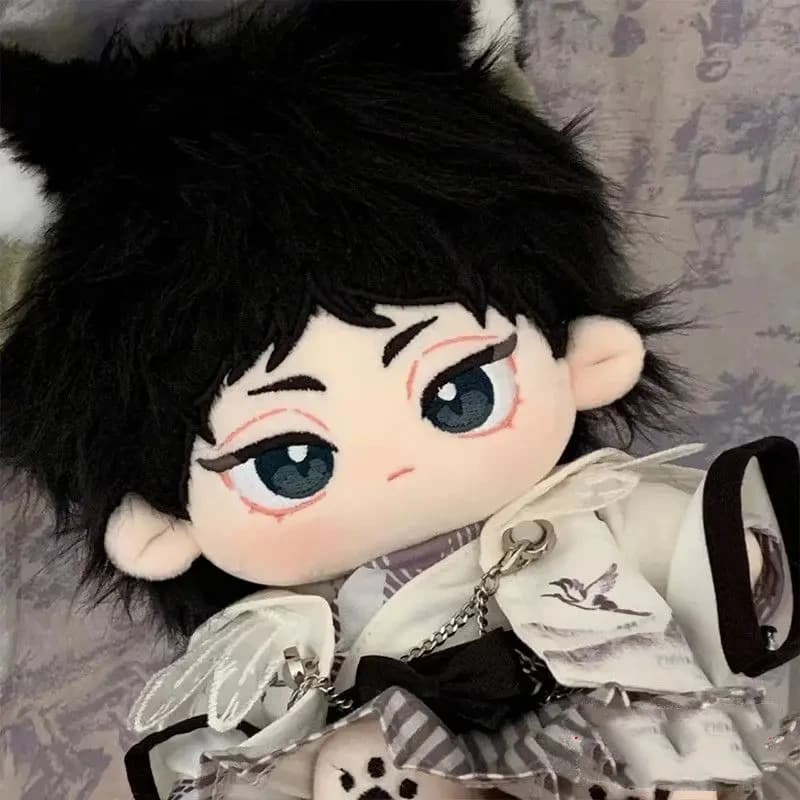 20cm Haikyuu Akaashi Keiji Dress-up bambola di cotone morbido peluche farcito bambola carina giocattoli da pallavolo per bambini regalo di natale invia amici