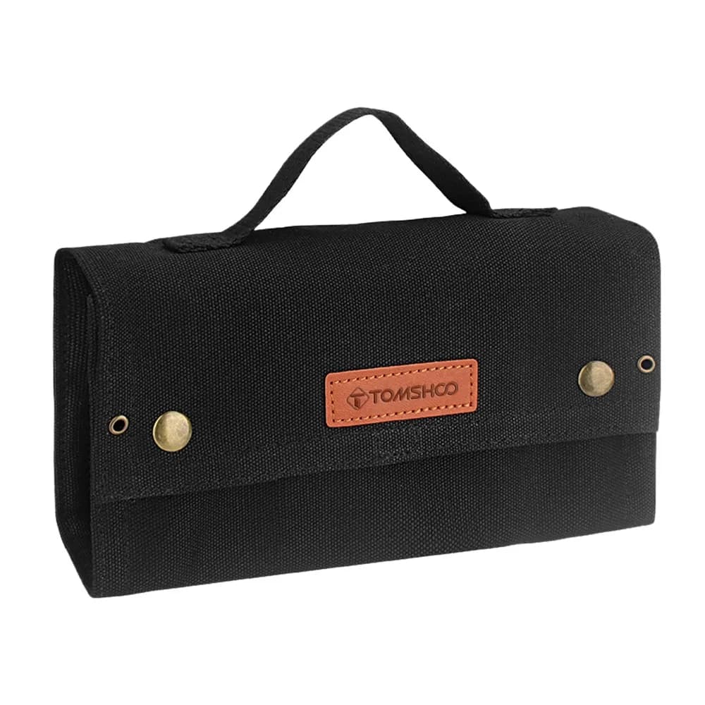 Borsa Portatile in Tela Resistente per Spezie, Mini Set di Bottiglie per Condimenti in Tela, per Campeggio all'Aperto
