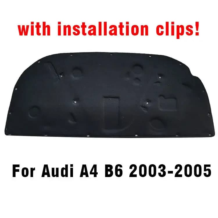 Front Engine Blanket Hood Insulation Pad Heat Shield Mat For Audi A4 B6 2003-05