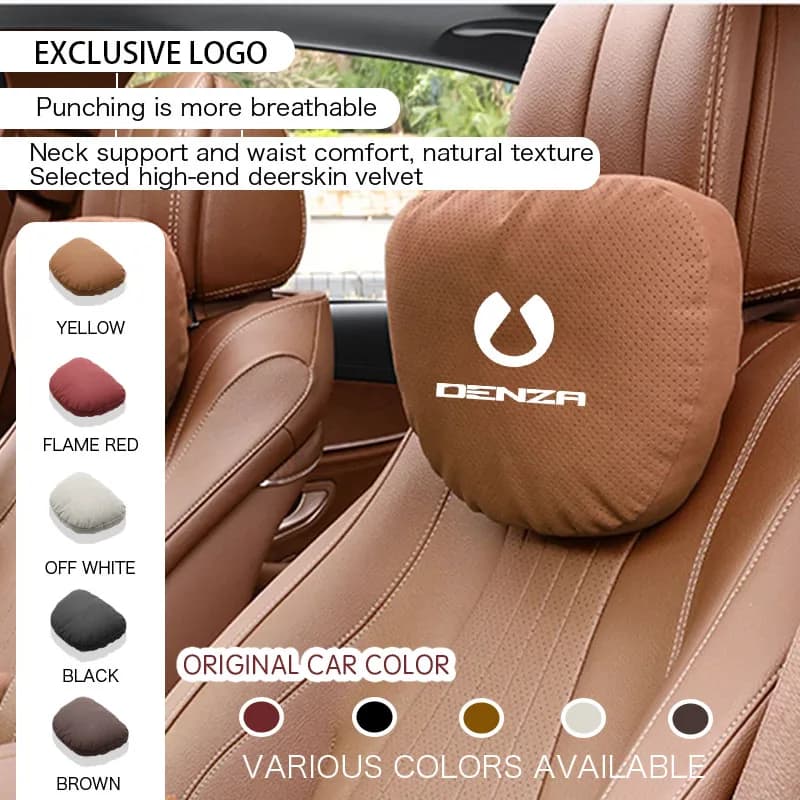 Per BYD Denza D9 N9 N7 Z9 Z9gt griglia anteriore portachiavi Logo Accessori parti Auto Collo Poggiatesta Cuscino Sedile Lombare Colonna vertebrale Proteggi
