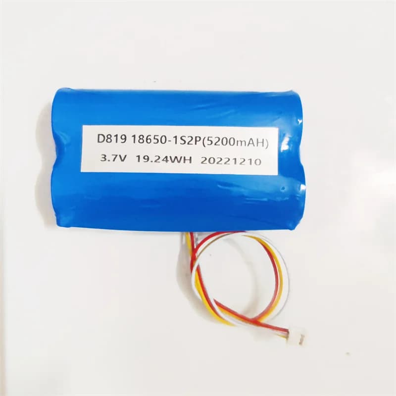 18650 batteria al litio per campanello video D819 batteria al litio ricaricabile 3.7v 5200mah