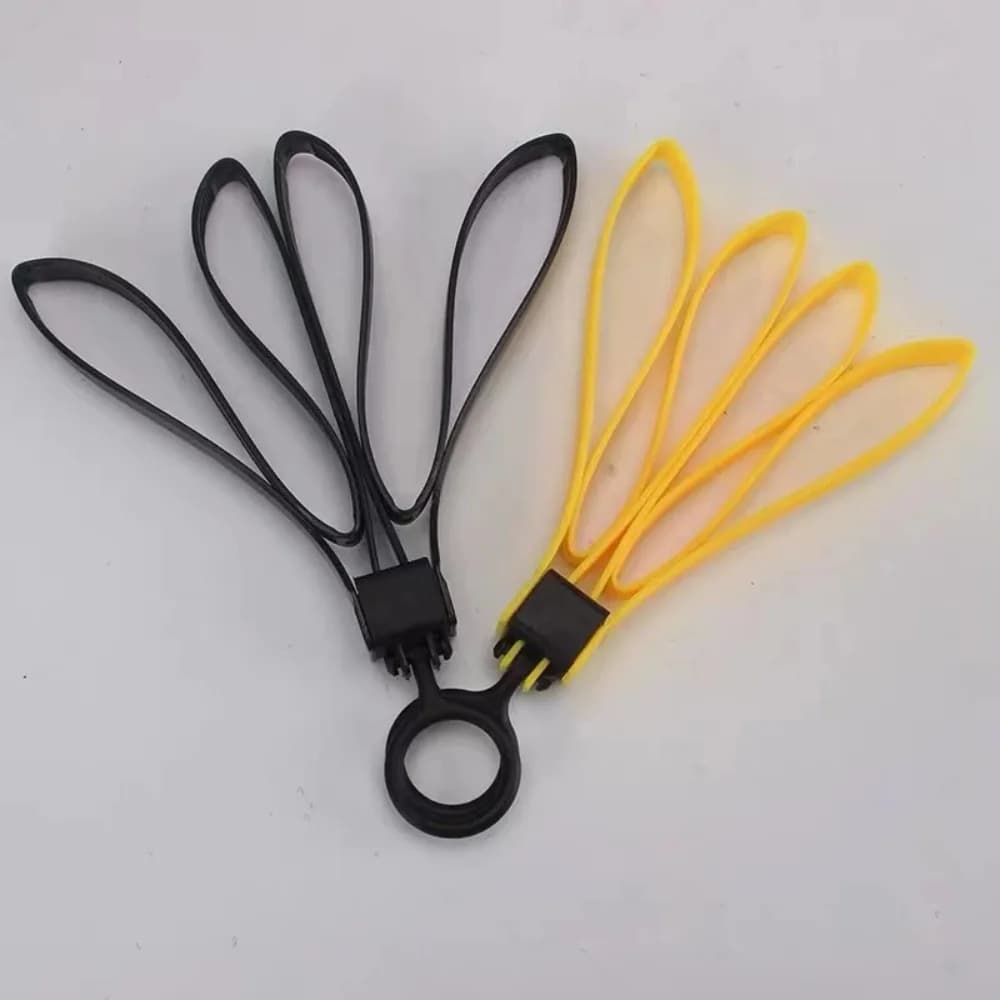 Plastic Cable Tie Strap Handcuffs Disposable Cable Tie Double Flex Cuff Zip Tie Outdoor Police Handcuffs Gear