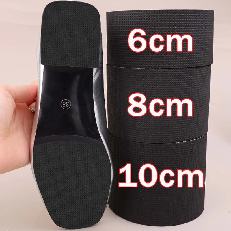 Adesivo antiscivolo per suola di scarpa da 500 cm Nastro di protezione per tallone Subsidio adesivo di riparazione resistente all'usura e all'usura