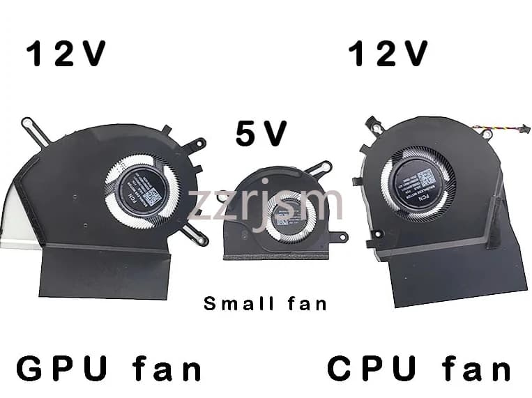 Ventola di Raffreddamento CPU GPU per Laptop ASUS ROG Strix SCAR 18 G835 G835LX-XS98 13NR0LF0P01011 13NR0L80P0311 13NR0LB0P01011