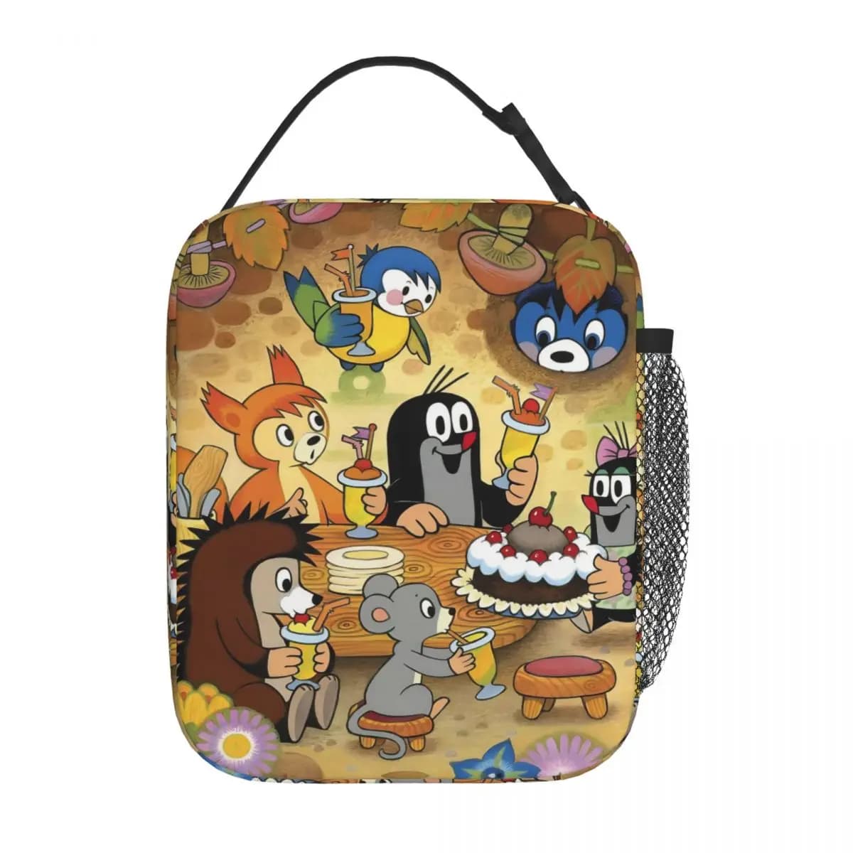 The Little Mole Insulated Lunch Bags Cooler Bag Reusable Meal Container Leakproof Tote Lunch Box Food Storage Bags College
