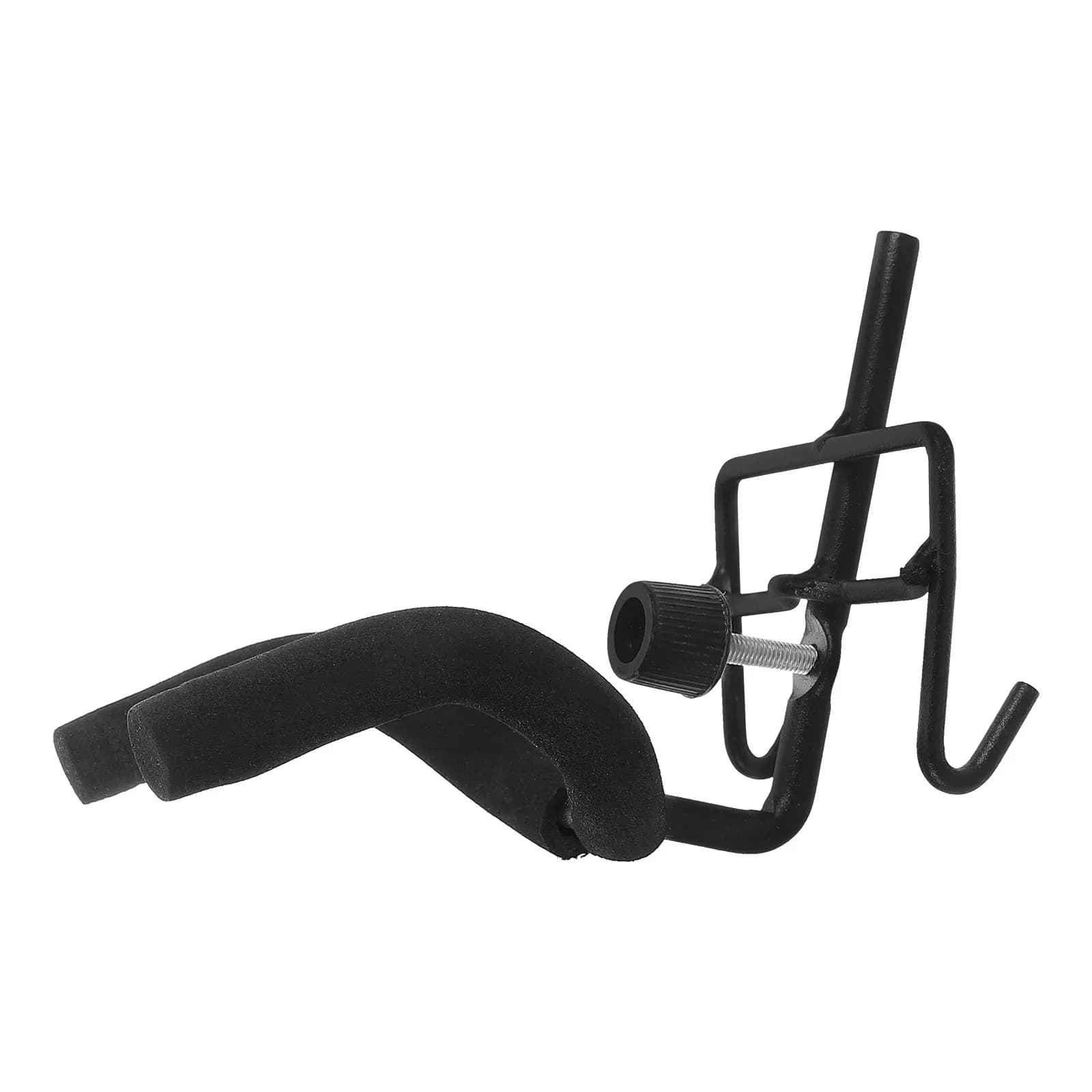 Supporto da Parete per Chitarra, Gancio in Metallo Salvaspazio, Facile da Installare per Chitarra Acustica, Ukulele, Violino, Mandolino, Banjo e Strumenti Musicali