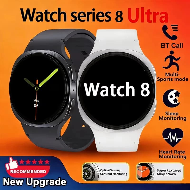 Smartwatch 2026 con GPS, Monitoraggio Salute e Sport, Display AMOLED, Chiamate Bluetooth, Impermeabile IP68 per Uomini e Donne