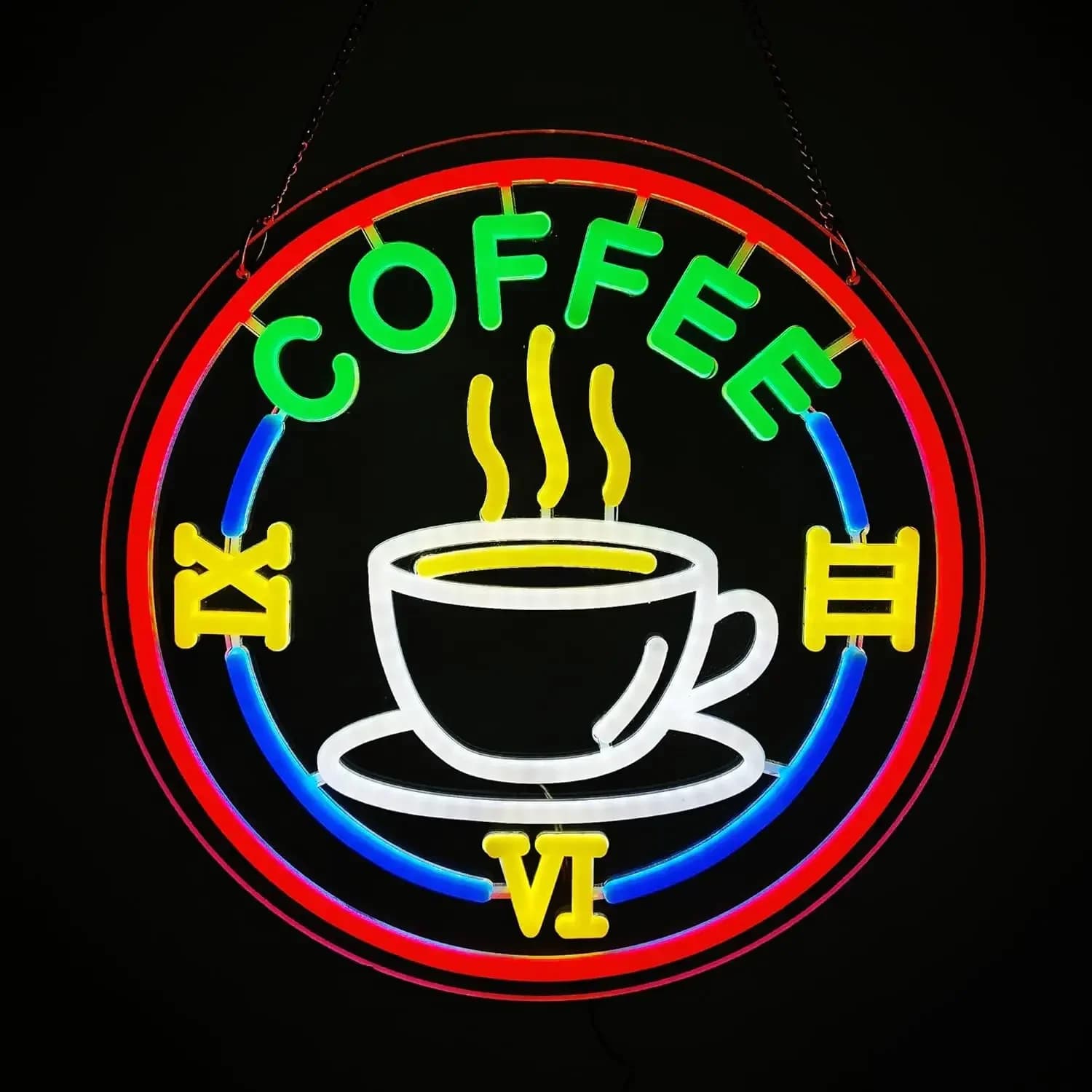 Insegna al neon per caffè Insegna al neon a LED dimmerabile per birra Bar Club Camera da letto Ufficio Hotel Pub Cafe Party Man Cave Art Decorazione da parete