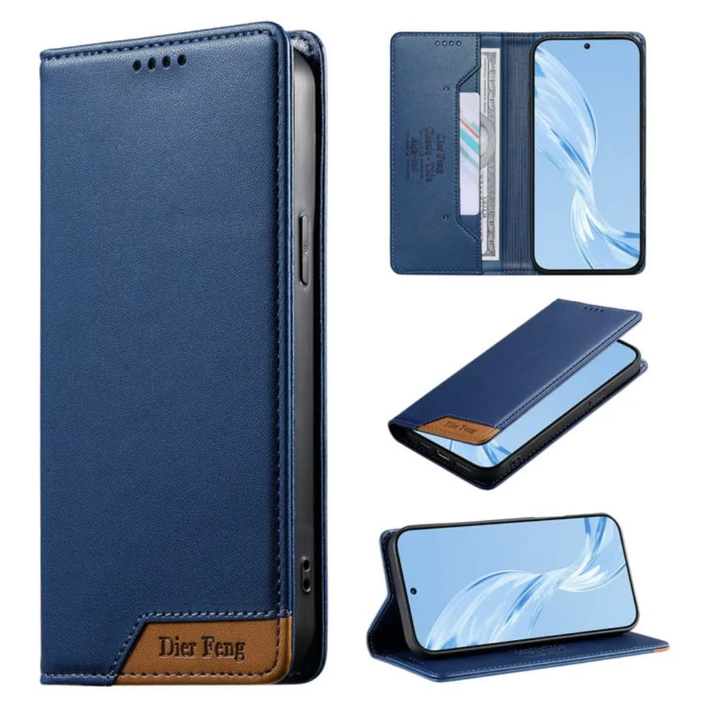 Custodia a Portafoglio in Pelle RFID di Lusso per Xiaomi Poco X6 M6 F6 X5 Pro 5G 4G, Cover per Poco C85 C75 C71 C65 C61 Funda
