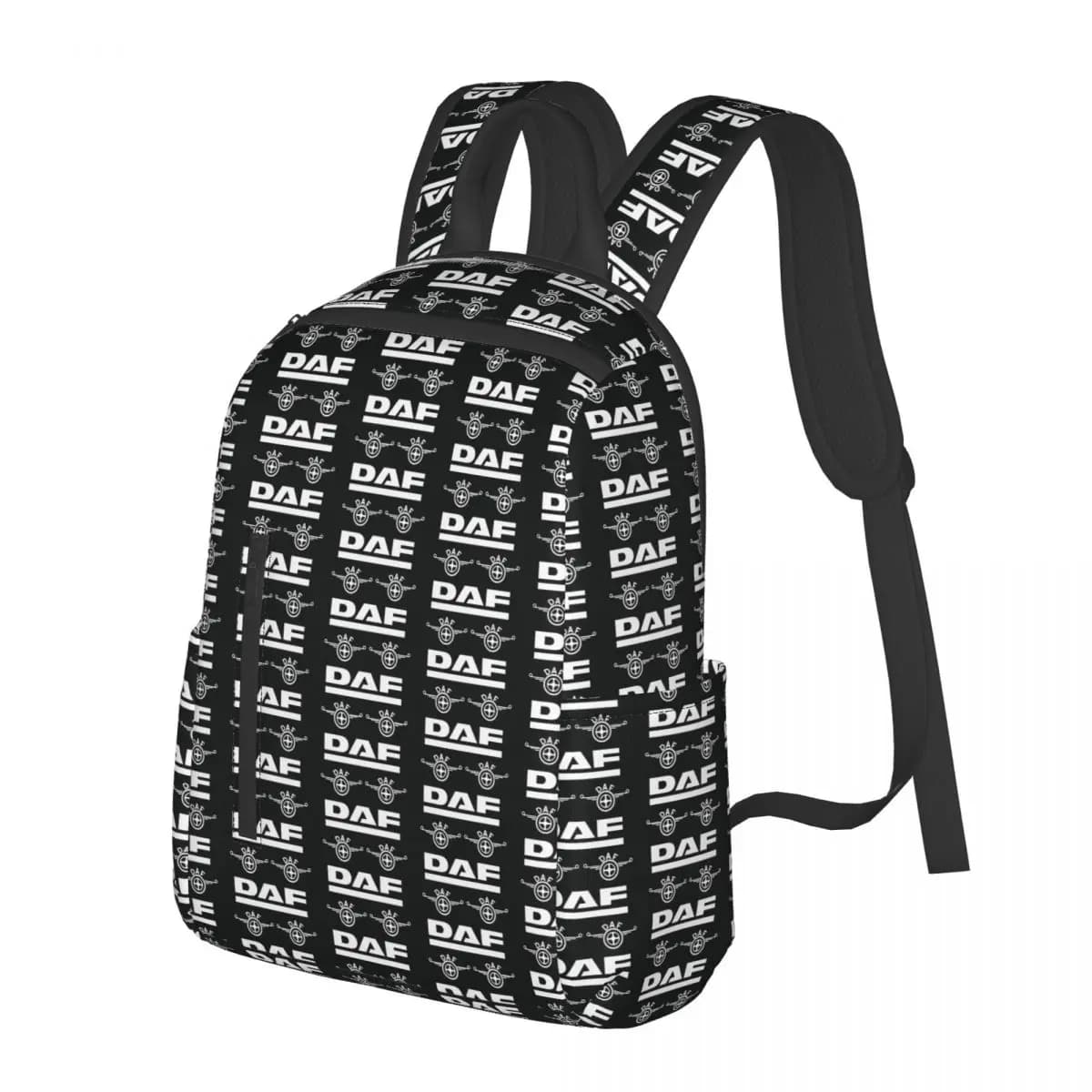 Zaino per studenti con logo Daf Truck Classic Car, borsa da scuola, zaino da viaggio per escursioni, per uomo e donna, borsa a tracolla