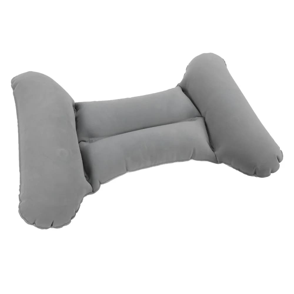 Cuscino Lombare Gonfiabile Portatile a Forma di H, Cuscino Gonfiabile Pieghevole per la Schiena, Cuscino Autogonfiabile per Supporto Lombare, Ideale per Voli Lunghi