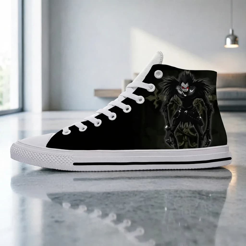 Demon Ryuk Unisex Comfortable Slip-On Shoes Easy Wear Loafers Soft Casual Sneakers Daily Gothic Footwear