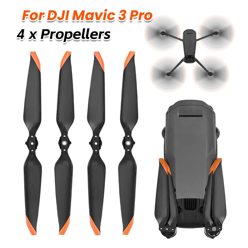 2 Paia di Eliche 9453T Leggere per Droni, Pale per Mavic 3 Pro/Mavic 3/Mavic 3 Classic