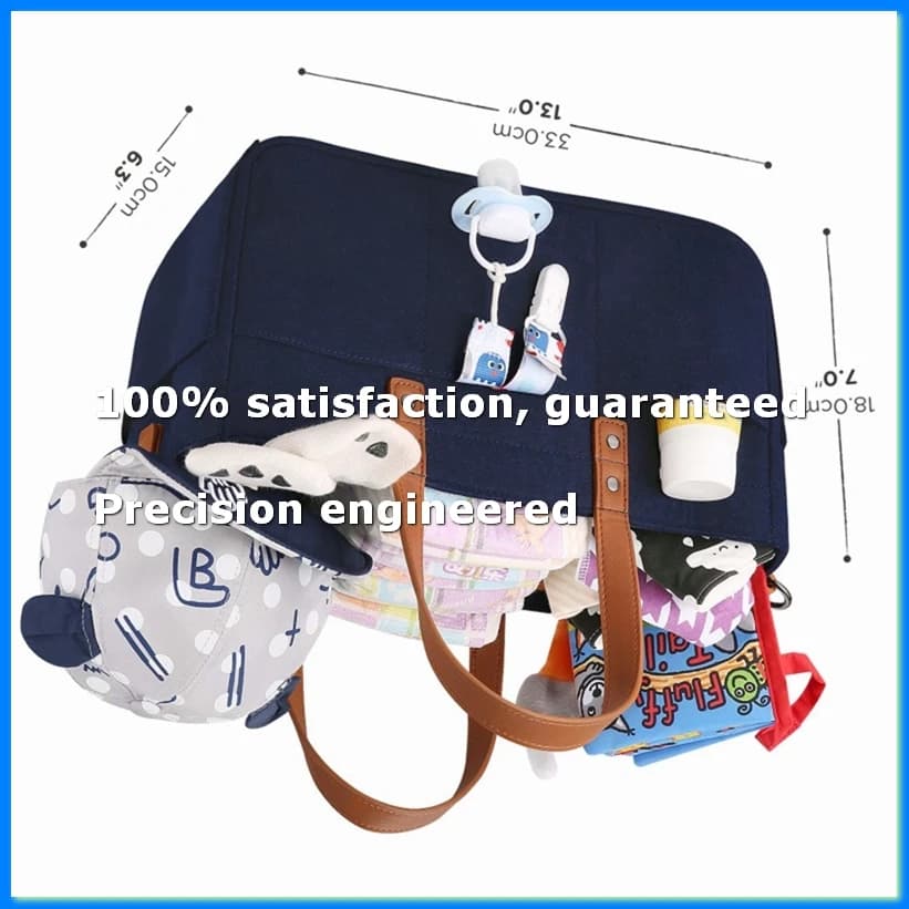 Cesto portaoggetti in feltro per neonati, organizer per cameretta, borsa fasciatoio con manico, portaoggetti per pannolini e accessori per bambini B-A49I