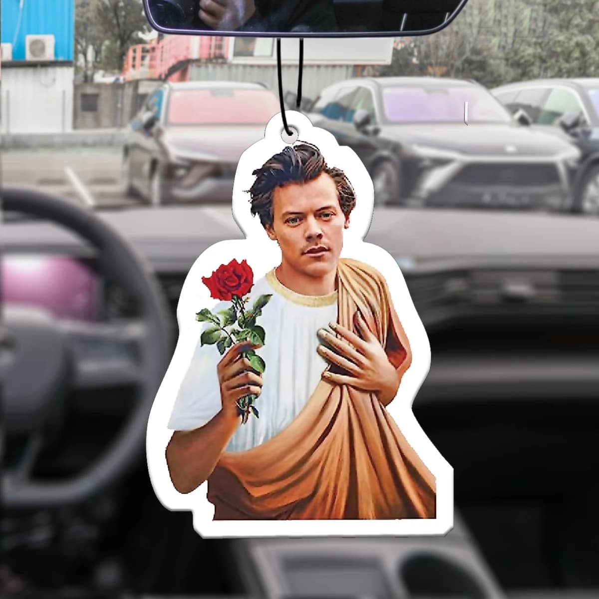 Car aromatherapy tablets, Deodorant for wardrobe, Perfume, Retrovisor mirror decoration, Car accessories Interior pendant, Air purification with natural fragrance, Animated cartoon toilet bag, Living room Office