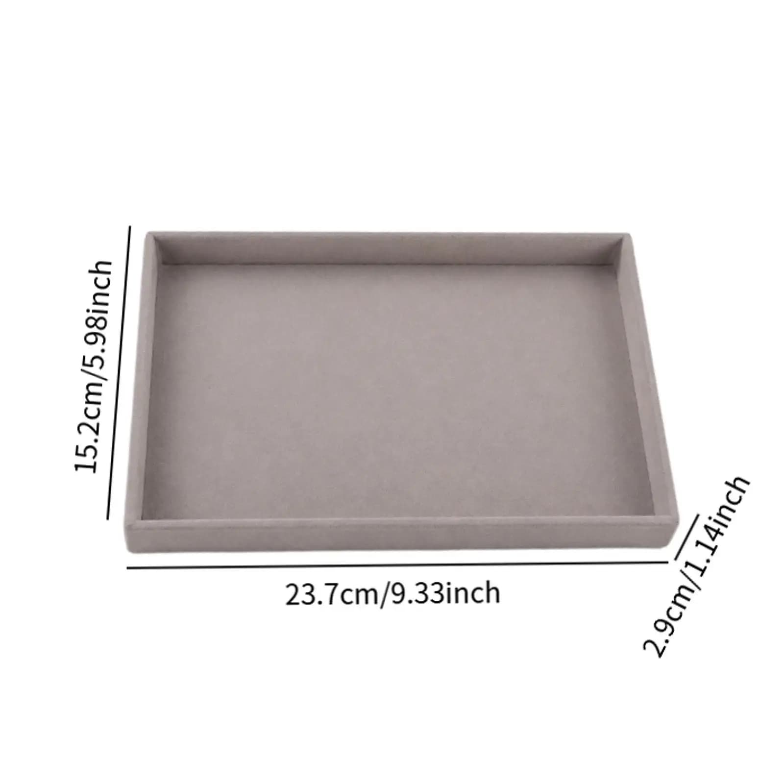 Jewelry Organizer Tray Jewelry Storage Display Countertop Elegant Practical Necklace Organizer Earring Display for