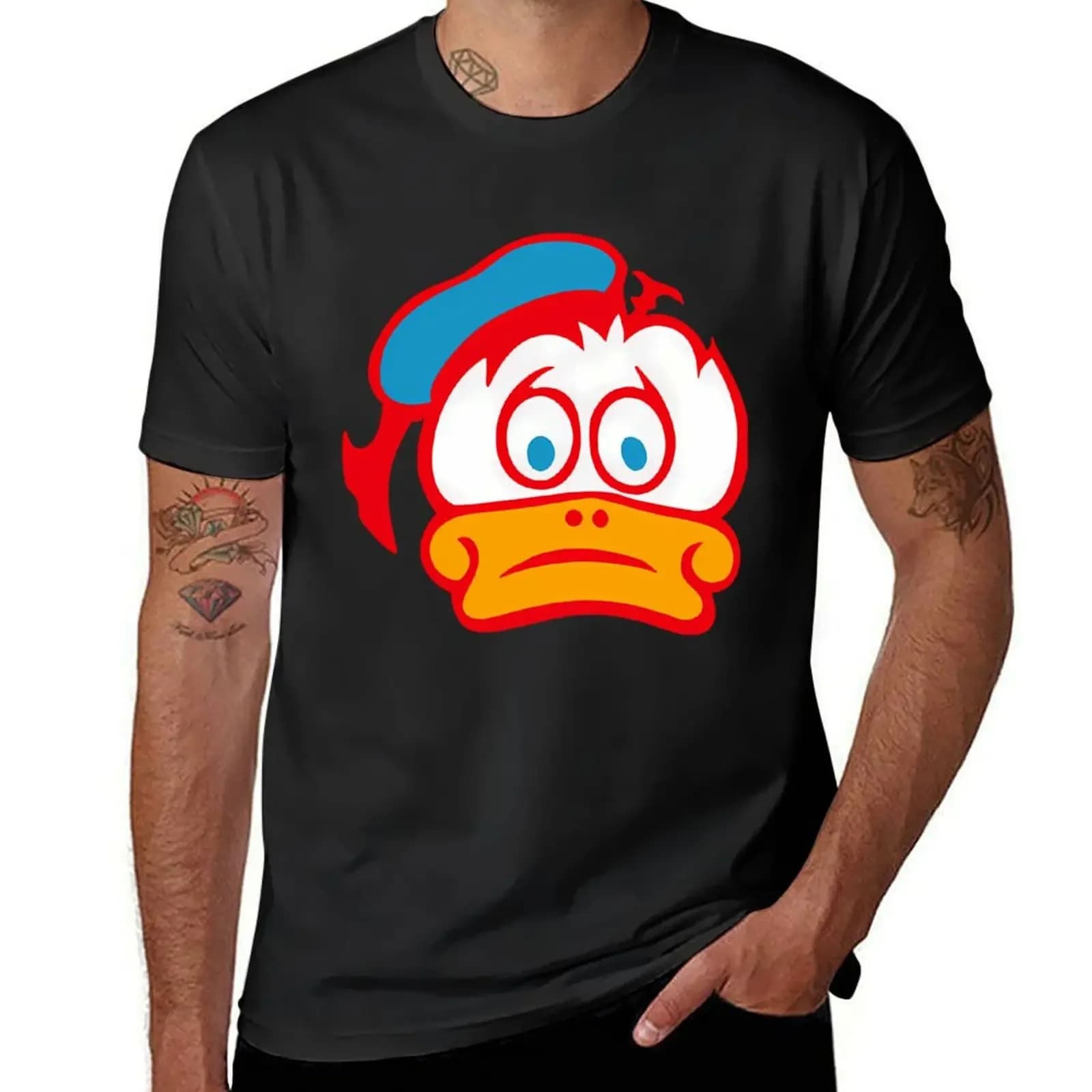 Barry Sheene Duck Logo t-shirt oversize abbigliamento estetico camicie firmate abbigliamento per uomo