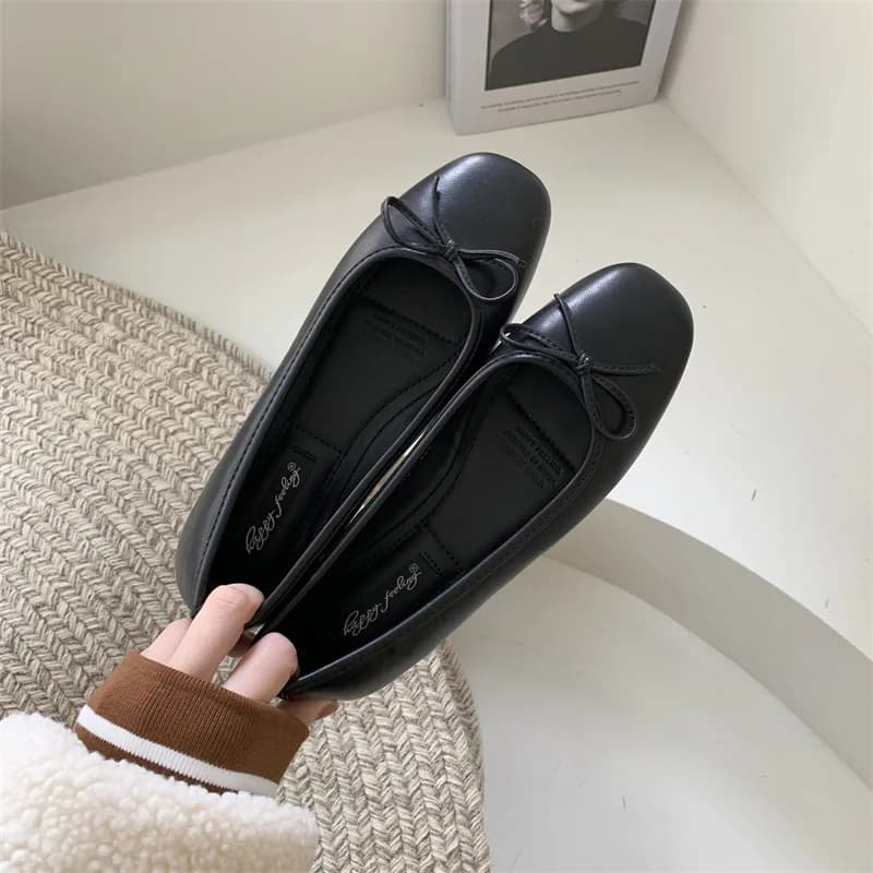 Nuove Scarpe Basse da Donna, Mocassini Casual di Design Semplice, Comodi Slip-on