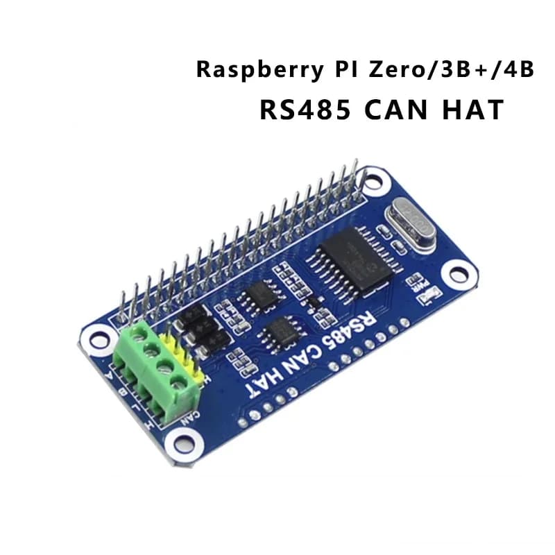 RS485 CAN HAT MCP2515 Communication CAN BUS Module HAT Expansion Board For Raspberry Pi 3 Model B+ 3B Plus 4 4B Zero