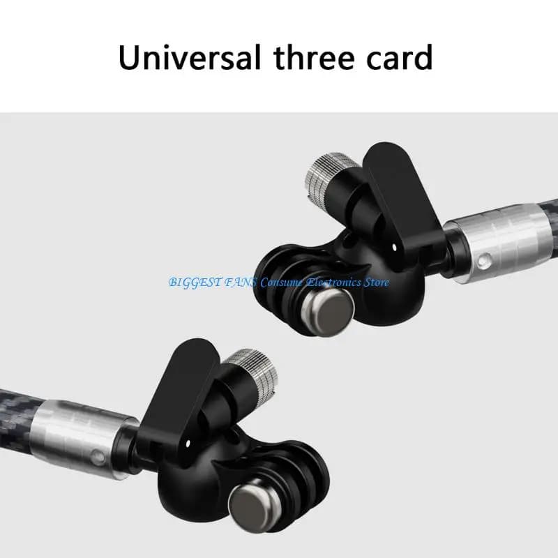 Dual adjustable carbon fiber extension bar for camera use