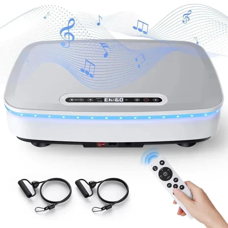 Fitness Equipment Exercise machine with vibrating plate for lymphatic drainage Lifting Pain Improvement of sleep Burning fat Weight loss