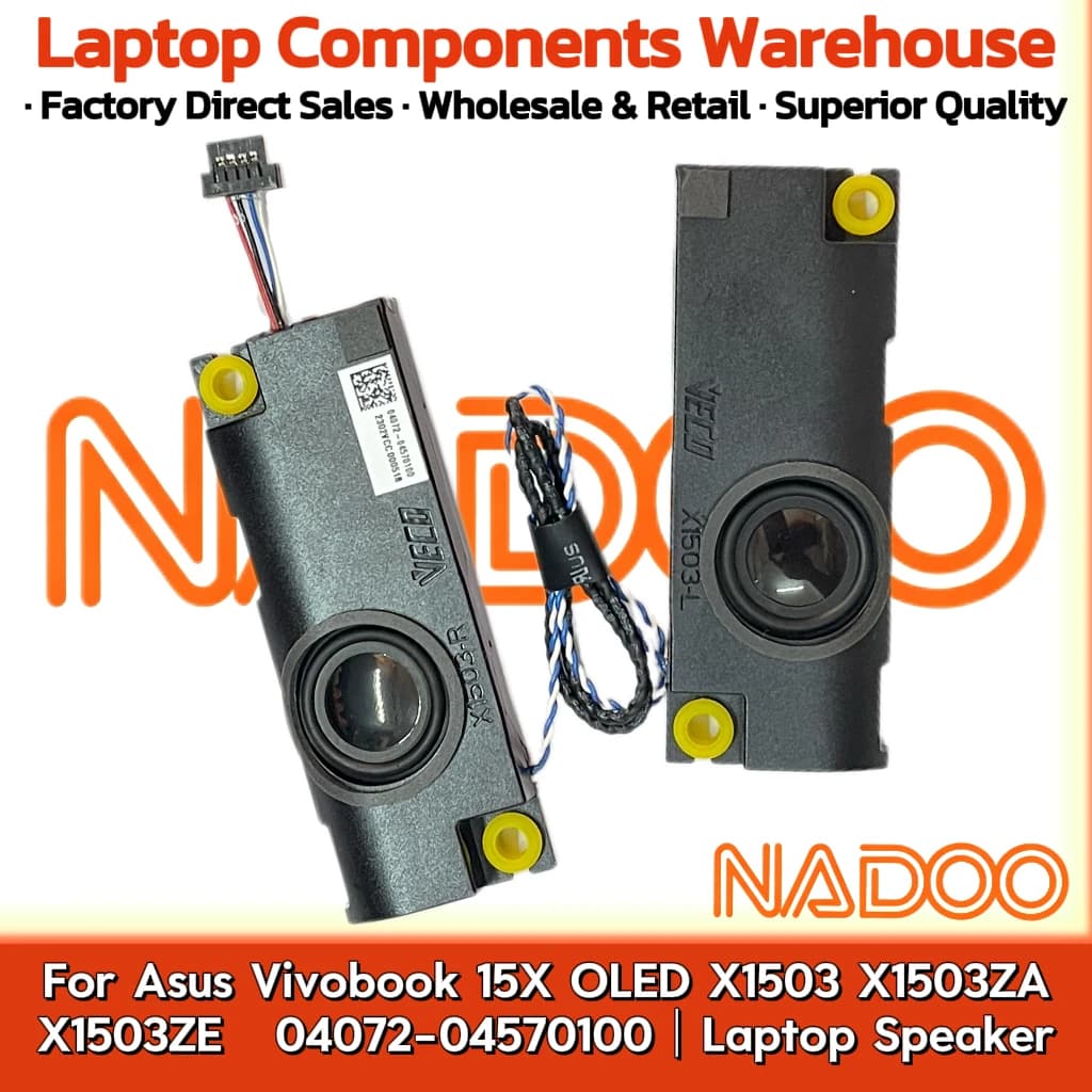 Nuovo altoparlante audio originale per notebook portatile per Asus Vivobook 15X OLED X1503 X1503ZA X1503ZE 04072-04570100 Audio con tromba integrata