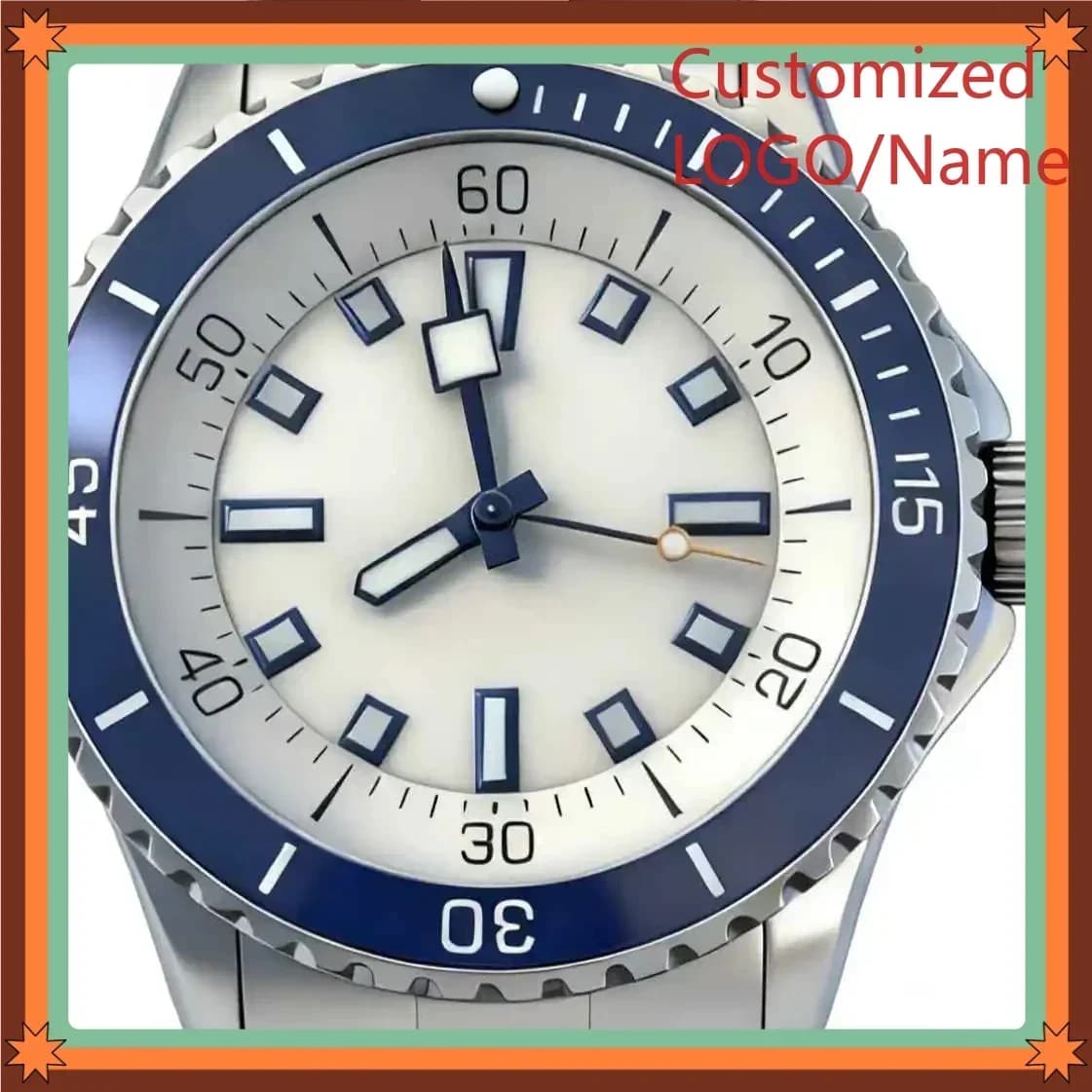Orologio di Lusso da Uomo DONGDI 45mm in Acciaio 904L, Movimento Automatico, Orologi Personalizzati