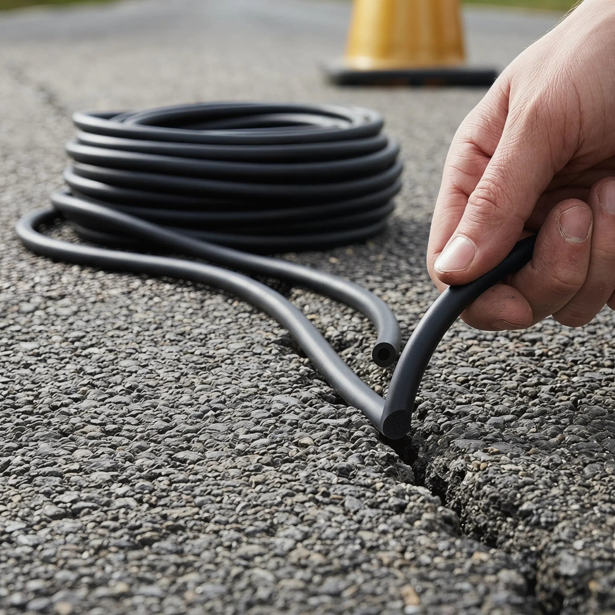 3Pcs Sealing Backer Rod Epdm Foam Rubber Flexible Weather Strip Gap Filler Concrete Joint Crack Repair Caulk Saver Foam Rod