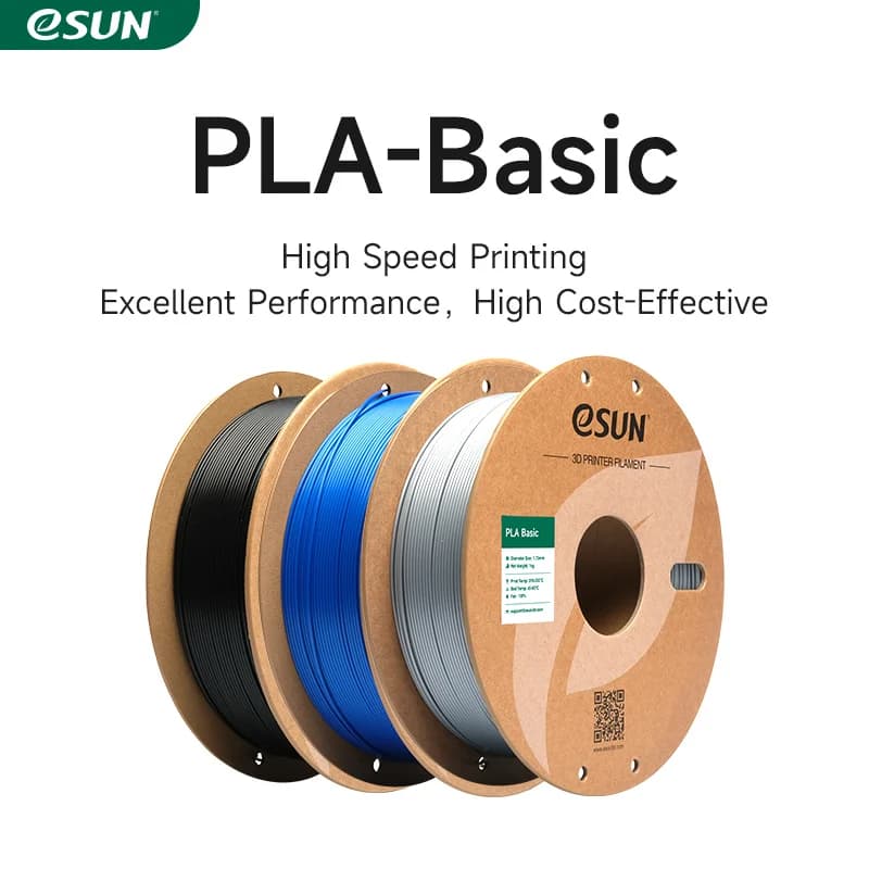 eSUN PLA 3D Filament for 3D Printer PLA basic for Bambu Lab 1KG 1.75MM PLA updated DIY art PLA-Filament PLA 3D quick basic