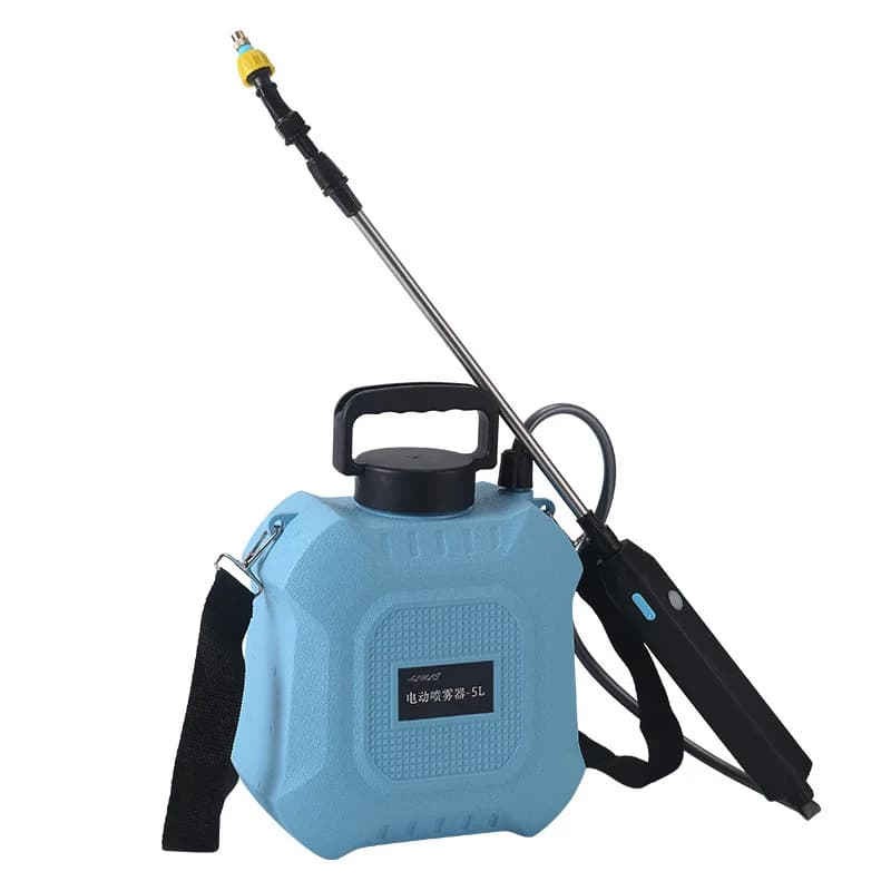 Annaffiatoio elettrico da 5 litri, ricaricabile, spruzzatore portatile, spruzzatore agricolo portatile da giardino, annaffiatoio a spruzzo per fiori