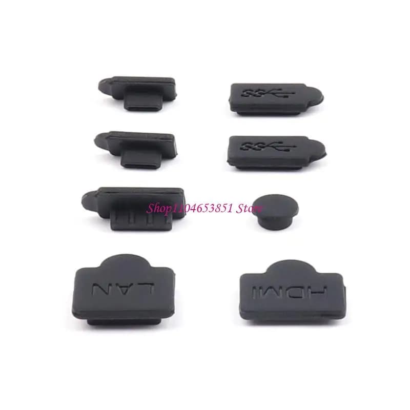 Set tappi antipolvere per console gioco da 8 pezzi tappi antipolvere in silicone Pacchetto tappi antipolvere il
