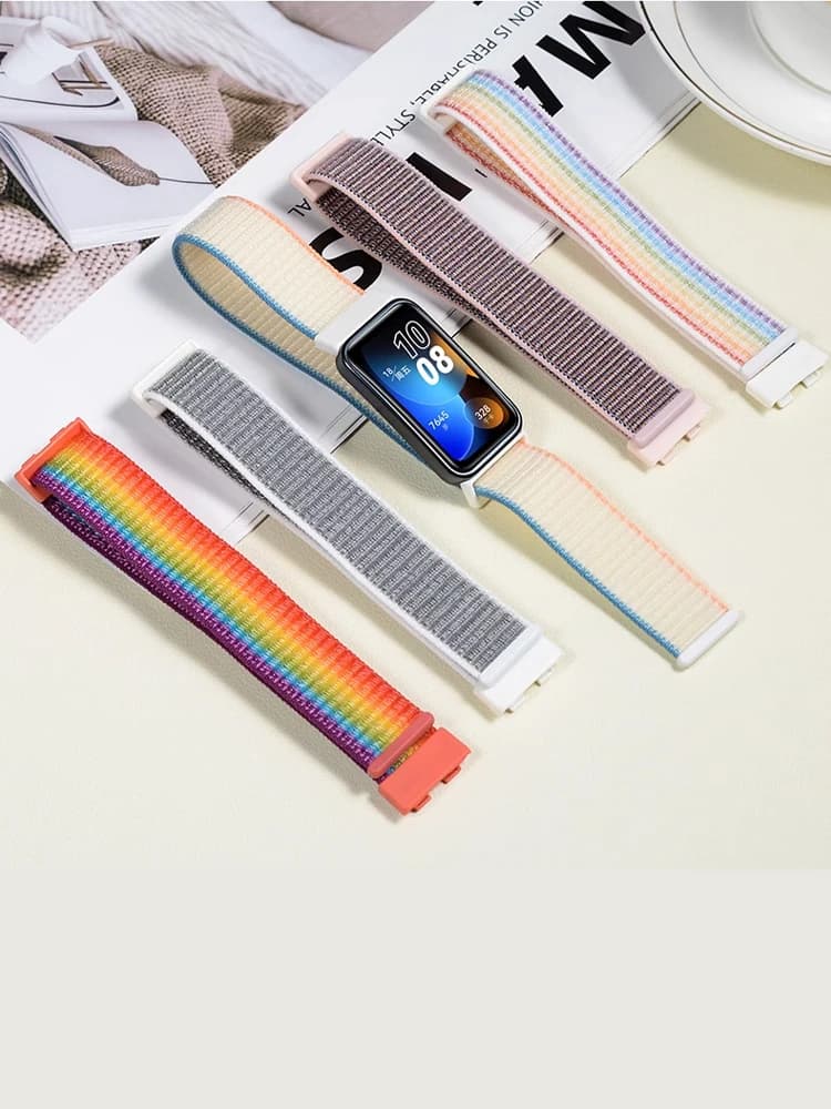 Cinturino per Huawei band 9/8/7 accessori smart watch cintura di ricambio cinturino da polso sportivo in Nylon braccialetto correa Huawei band 9