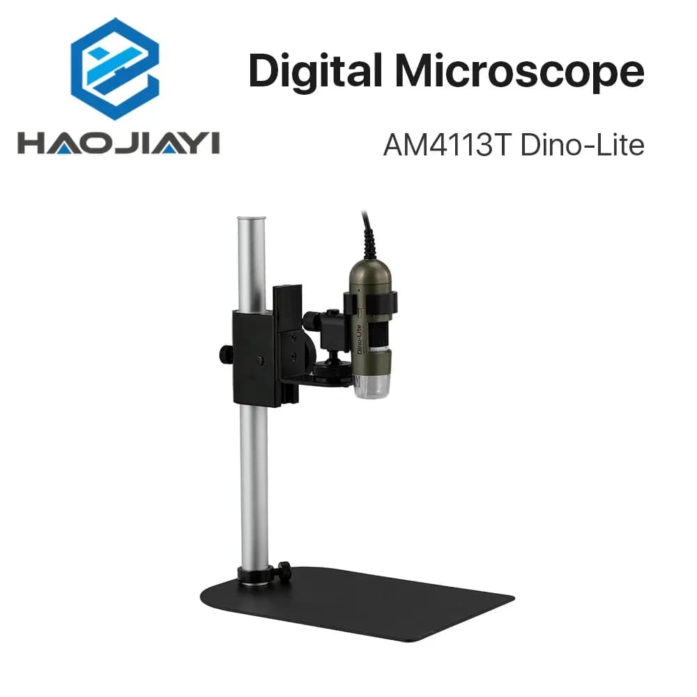 Microscopio digitale AM4113T Dino-Lite 200X Ingrandisci Bulid-in 8 LED per macchina per incidere Co2 Misura materiale
