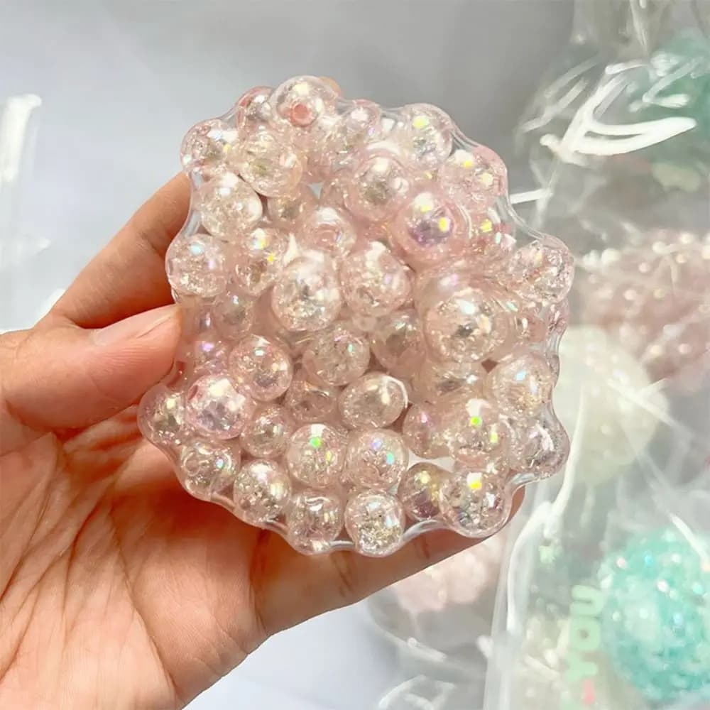1pc TPR Perle Perline Palla Taba Squishy Spremere Giocattolo Creativo Alleviare Lo Stress Pizzicare Giocattolo Per I Bambini Adolescenti Agitarsi Giocattoli