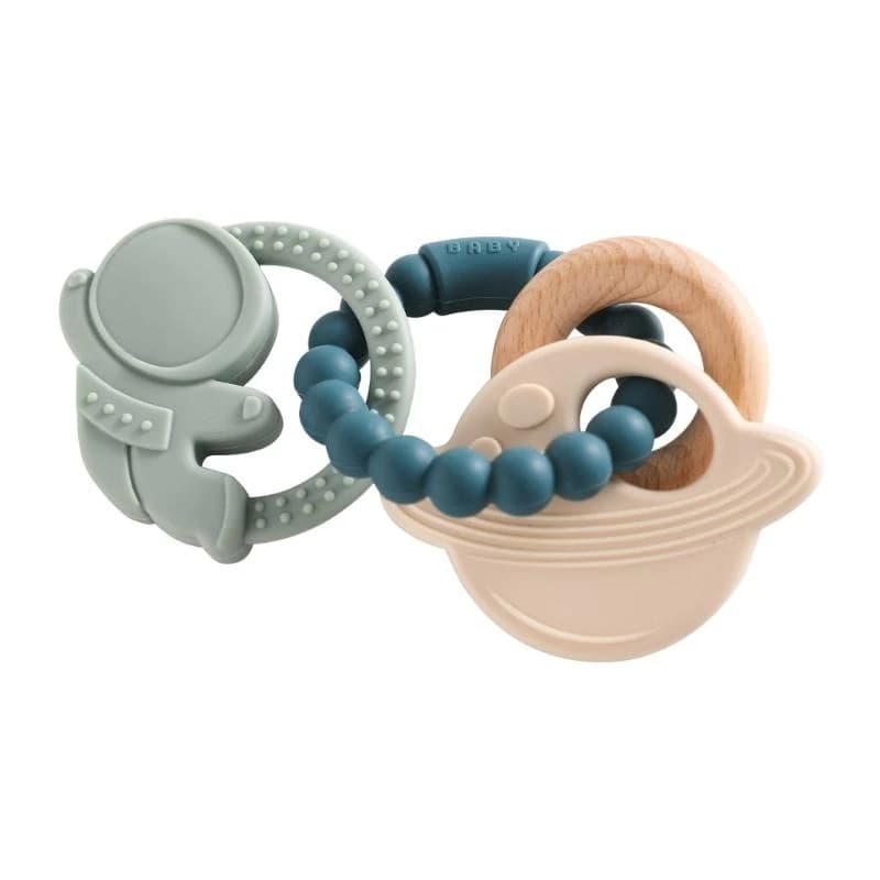 Silicone Baby Teether Bracelet Soothing Teething Aid for Infants Aged 3+ Months