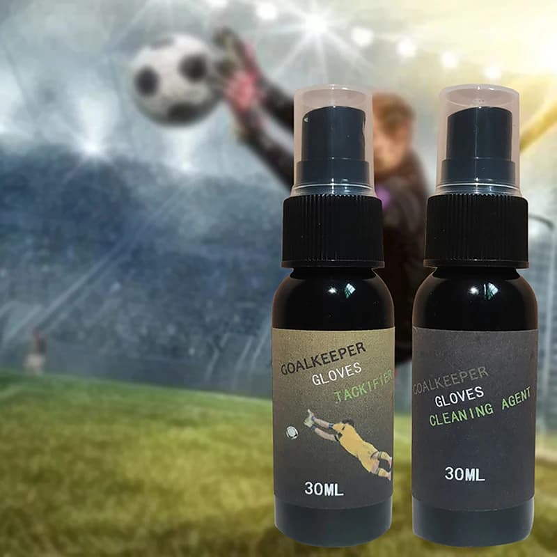 Guanti da portiere Colla appiccicosa Calcio Portiere di calcio Formula Bottiglia Tackifier Agente detergente Appiccicoso antiscivolo Mucilage Lattice