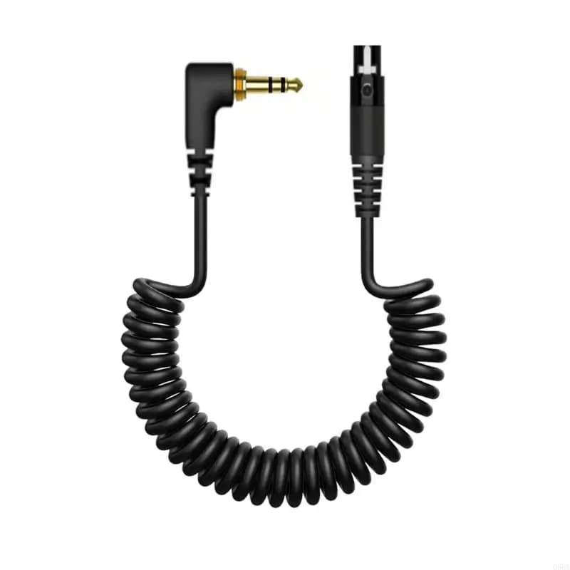 Cavo a spirale a molla resistente da 3,5 mm per cavo per cuffie professionali HDJX10