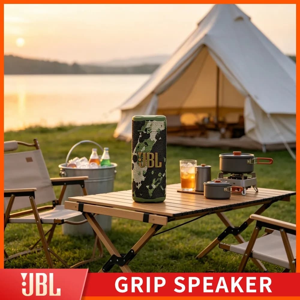 Offroad Gala JBL GRIP Bluetooth Speaker RGB Solid Surround Handsfree TF AUX Fishing Stable Stereo Fast Dual Pair Link