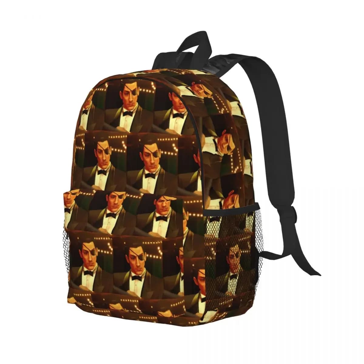 Yakuza Like A Dragon Goro Majima Zaino per studenti, ragazzi, ragazze, borsa per libri, borsa da scuola per bambini, borse a tracolla per computer, per uomini e donne