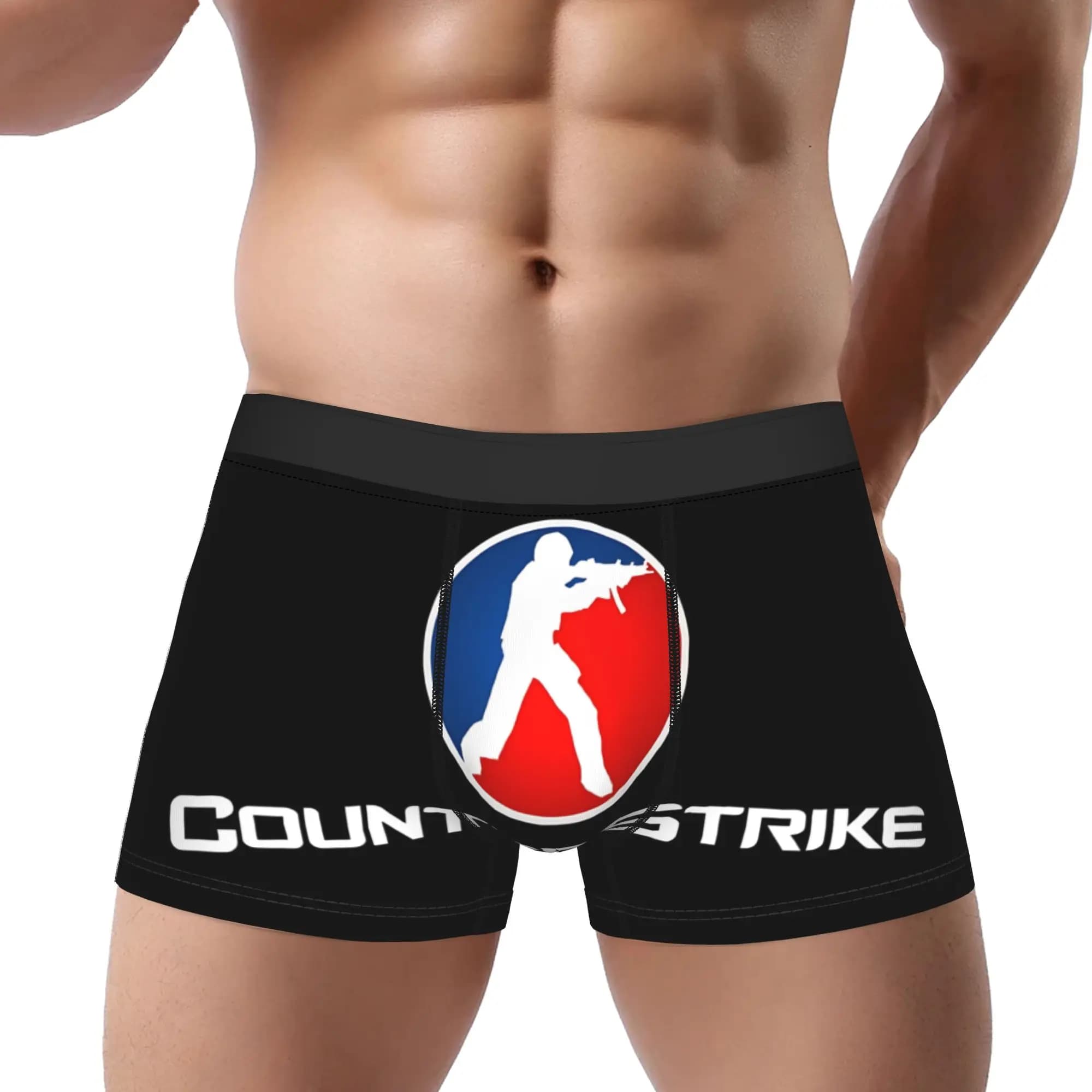 1 pezzo di slip da uomo No Drop C-Counter S-Strike traspiranti con stampa