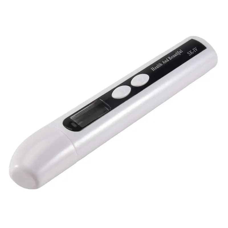 ABZA-Portable Digital Monitor Detector Skin Sensor Face Skin Moisture Tester Meter Water Oil Analyzer Facial Skin Care Tools