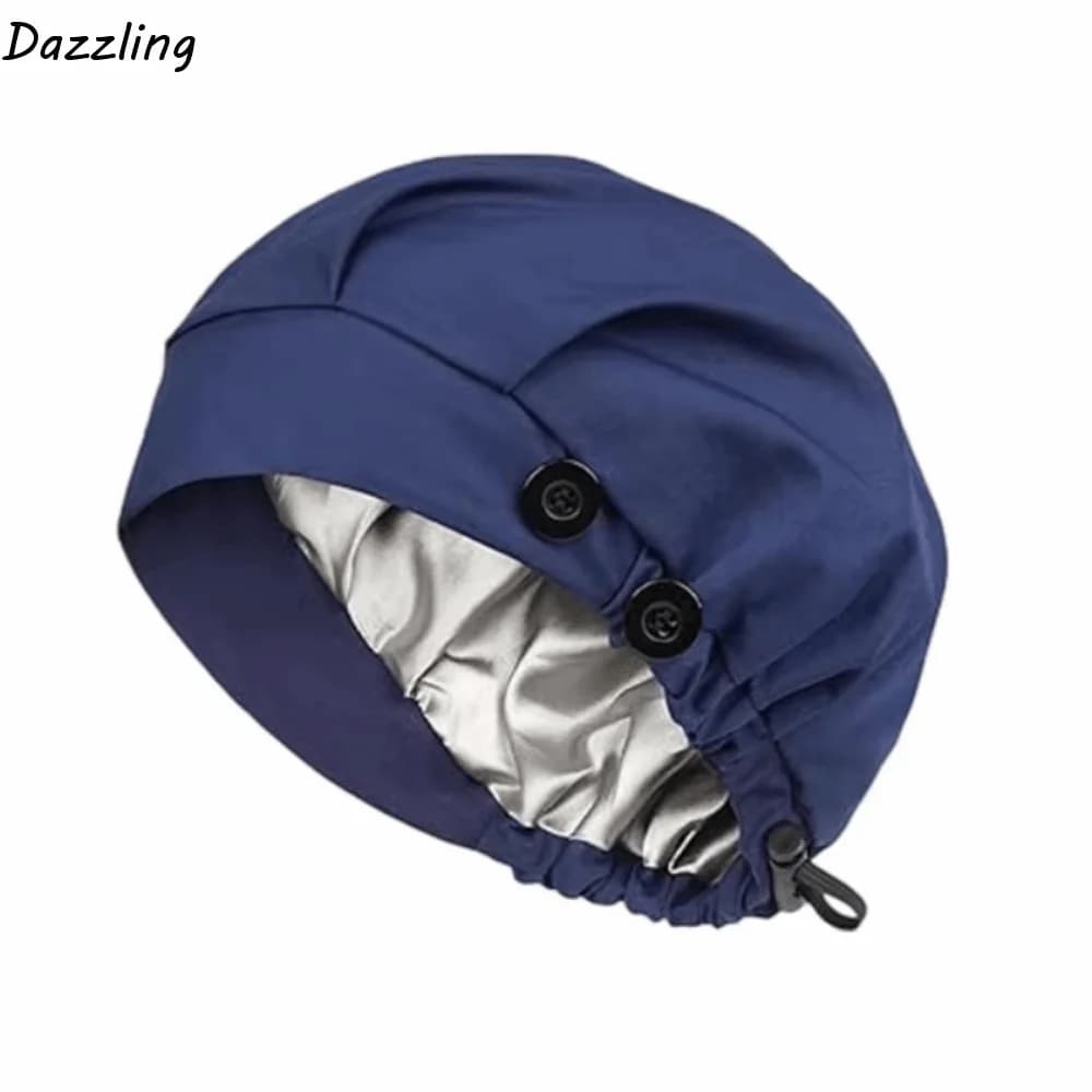 Cappello Unisex Creativo per Chemioterapia, Morbido ed Elastico, Berretto da Infermiera, Protettivo Antipolvere a Doppio Strato, Turbante per Uso Quotidiano