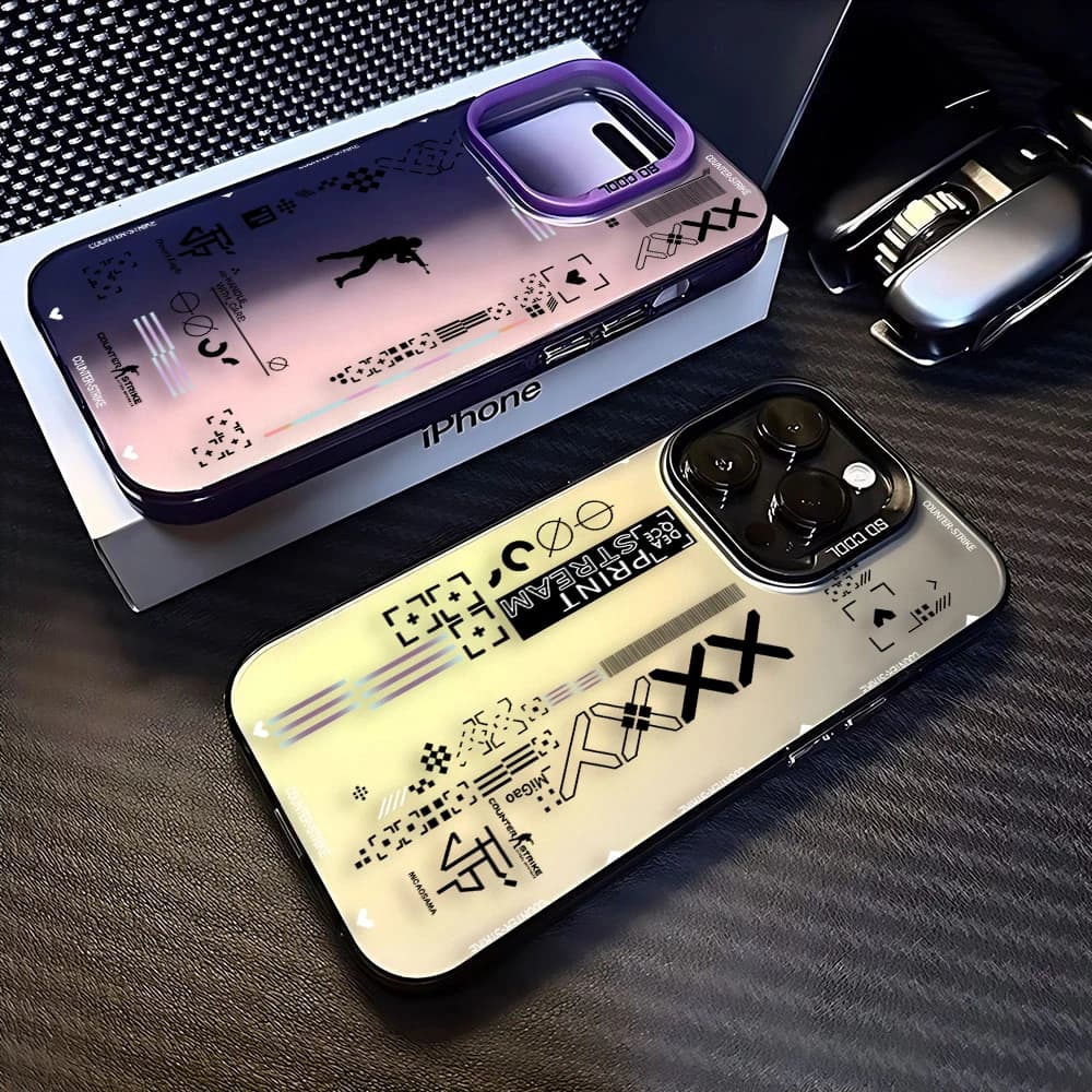 Matte antiurto Hot Fashion Game CS Clear GO Case per Samsung A73 A72 A55 A54 A53 A35 A34 A33 A32 A30 A24 A23 A22 A14 A05 4G 5G