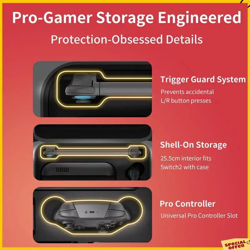 Custodia da trasporto per borsa a tracolla A24P per Nintendo Switch 2 Accessori Borsa da viaggio portatile protettiva