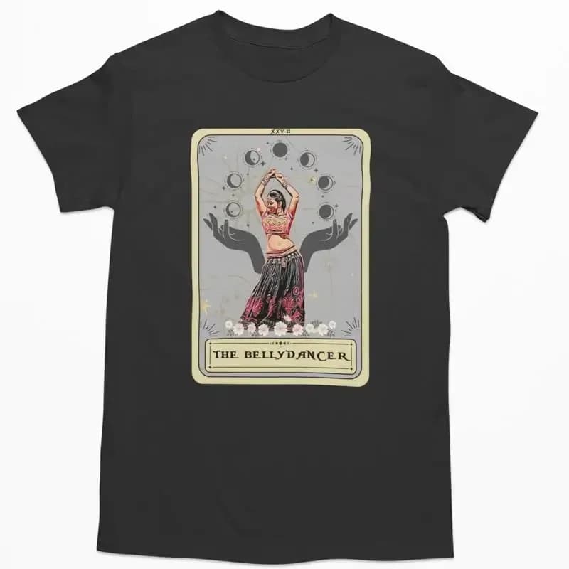 The Bellydancer Tarot Card T Shirt Belly Dance for Dancer