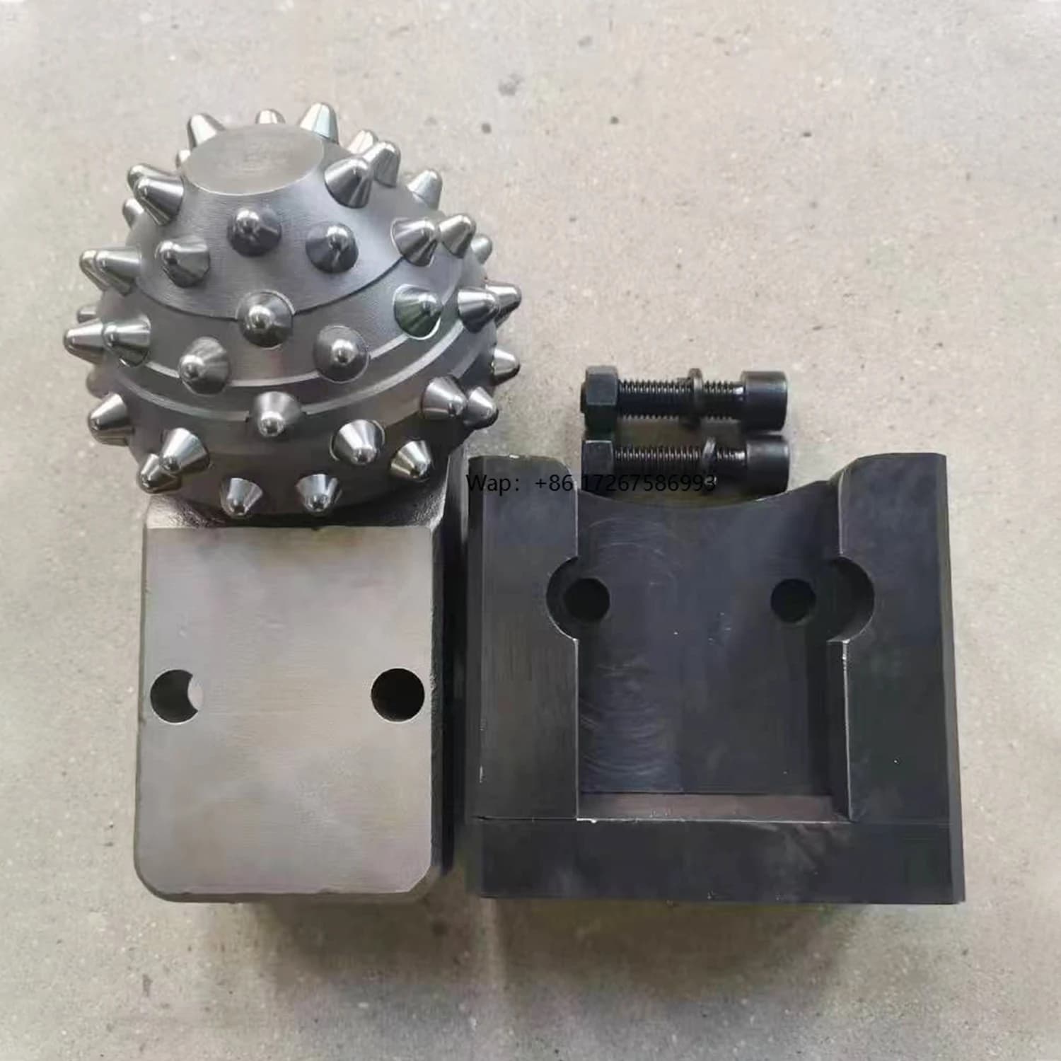 Construction Machinery Parts Pile Foundation Rock Roller Cone Bit for Drilling Core Barrel Included