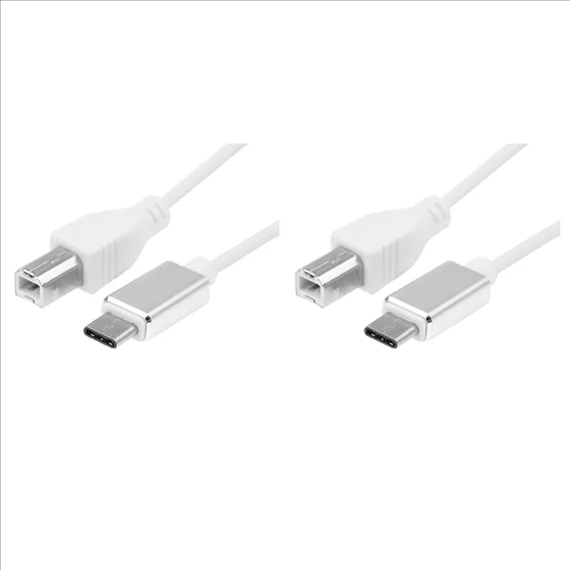 ABLB-2X USB Type B Midi Cable To Type C Connector, Adapter Cable, Piano Audio Cable