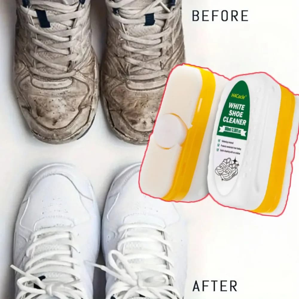 Spazzola Multifunzione per Scarpe con Setole Morbide e Contenitore per Liquido, Detergente per Scarpe Bianche, Rimuove le Macchie, per Pulizie Domestiche